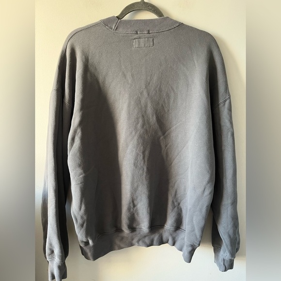 Abercrombie & Fitch Gray NBA Phoenix Suns Crewneck Sweater Oversized - Small - Picture 12 of 12